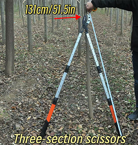 Three-stage adjustable gear cutter